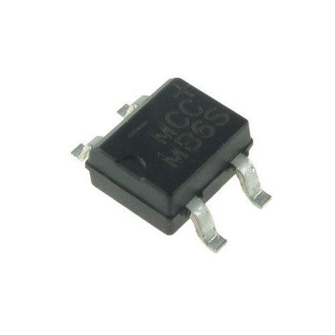 600В, SOP4 MB6S SMD диодный мост 0.5A (чип) 692141280 фото