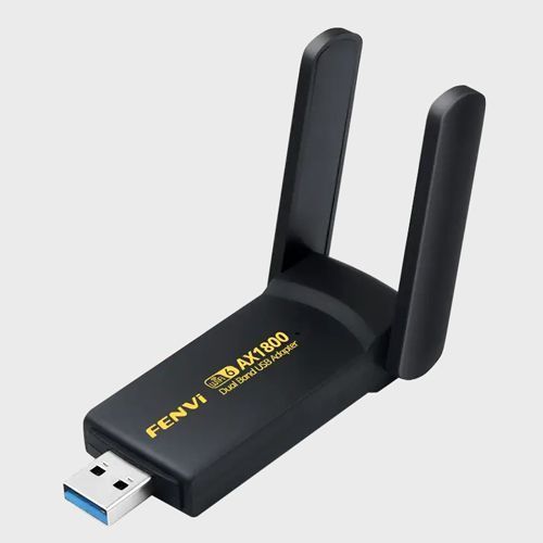 Адаптер / блок USB Wi-Fi мережевий 1800мб, 802.11ax, 2 антени, Fenvi FU-AX1800 7000007517 фото