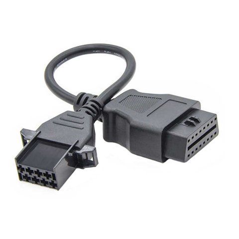 Перехідник з OBD2 16pin мама на Volvo 8pin мама 7000005345 фото