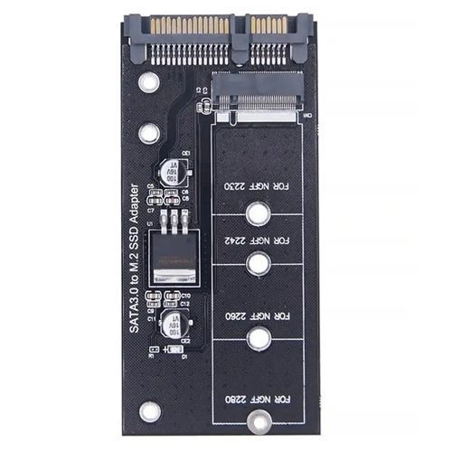 Переходник-адаптер SSD M.2 NGFF ключ B на SATA3 до 6гбіт/с 7000007541 фото
