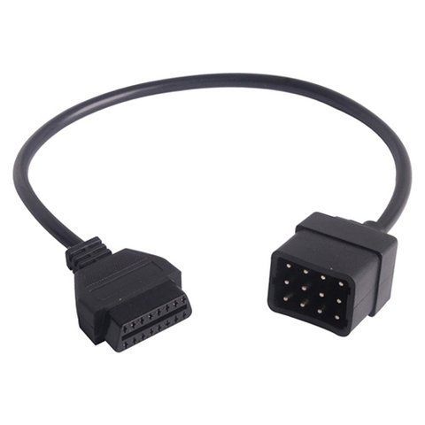 Перехідник з OBD2 16pin мама на Renault 12pin тато 7000000304 фото