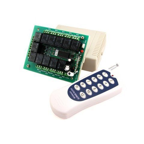 Реле 12-канальне бездротове 12 в, пульт, Arduino 7000002901 фото