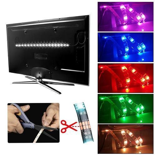 Лента / полоса LED RGB 2 м подсветки тв с пультом ду, USB 7000000879 фото