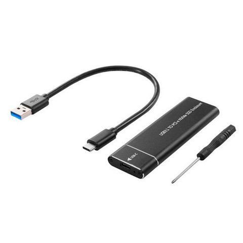 Карман корпус M.2 NVMe жесткого диска SSD, 10гбс, USB 3.1 Type-C 7000001666 фото