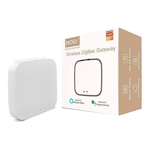 Хаб контролер шлюз для розумного будинку ZigBee BLE Mesh, Moes MHUB-W-Q 7000006482 фото