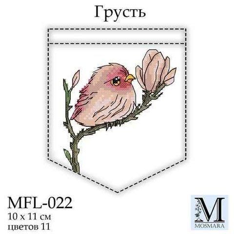Набор для вышивки ТМ Мосмара Грусть MFL-022 2140295765 фото