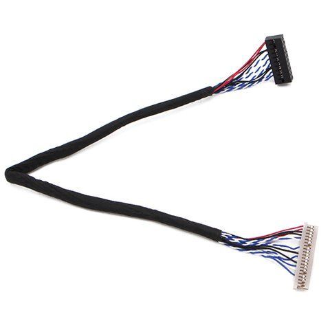 Кабель / провод шлейф LVDS DF-14 20pin 1канал 8бит для жк матриц 7000001766 фото