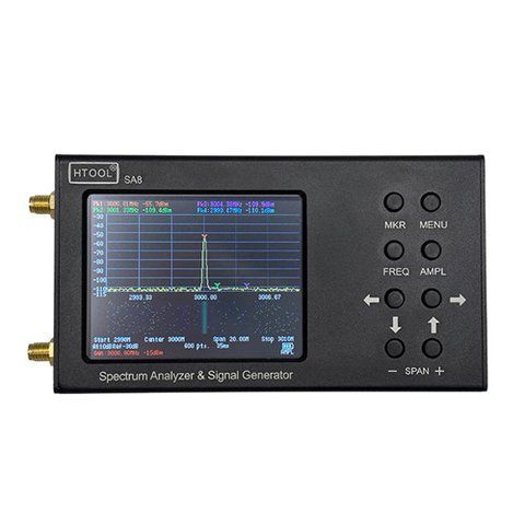 Анализатор спектра 6.2ггц с генератором сигнала RF, портативный HTOOL-SA8 7000007843 фото