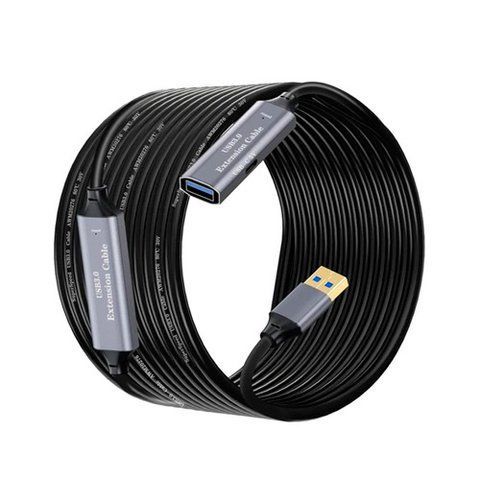 Usb 3.0 удлинитель активный репитер, кабель AM - AF с Type-C, 10 м, Premium 7000007106 фото