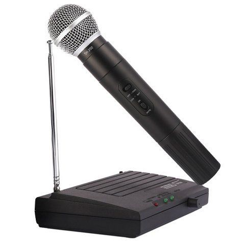 Радіосистема Shure SH-200, 1 безпровідний мікрофон і база, вокал, караоке 7000005651 фото