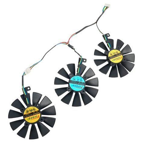 Вентиляторы 87 мм 12 в FDC10U12S9-C FDC10H12S9-C ASUS GTX 980 Ti R9 390X (3 шт.) 7000006193 фото