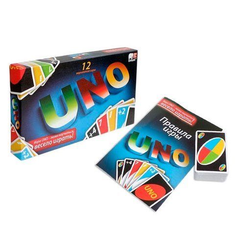 Настольная карточная игра UNO уно 12 вариантов, эконом 7000000837 фото