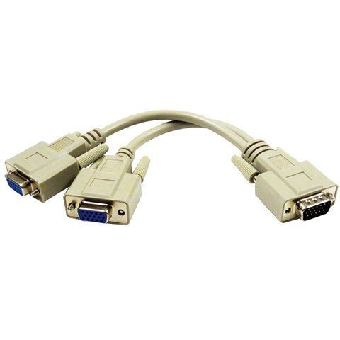 Коммутатор VGA - 2 VGA, 3+4, разветвитель, сплиттер 7000003793 фото