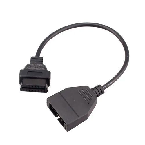 Переходник с OBD2 16pin мама на GM 12pin папа GM12 Daewoo Lanos Sens 7000000140 фото