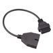 Переходник с OBD2 16pin мама на GM 12pin папа GM12 Daewoo Lanos Sens 7000000140 фото 3