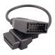 Переходник с OBD2 16pin мама на GM 12pin папа GM12 Daewoo Lanos Sens 7000000140 фото 1