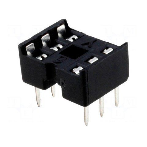 Панель SCS-6, IC DIP 6 контактов узкая (10 шт.) 7000002655 фото
