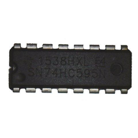 Регістр зсуву 8-бітний SN74HC595N 10ШТ 74HC595N DIP-16 (чіп) 7000002271 фото