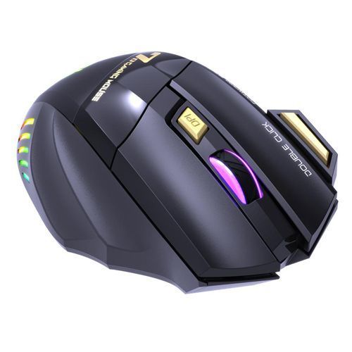Бездротова мишка, 2.4ггц і Bluetooth, акб підсвітка, iMice GW-X7, чорна 7000006231 фото