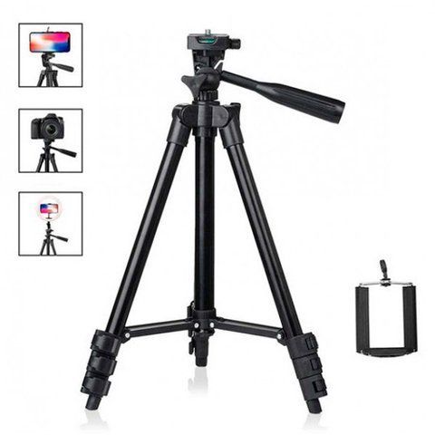 Штатив Tripod 3120A для камери/нівеліра 35-102см з чохлом та кріпленням 1/4 7000004141 фото