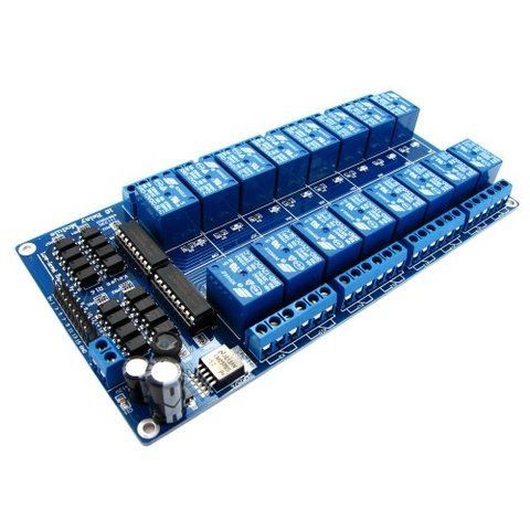 Модуль 16-канальний реле 12 в для Arduino PIC ARM 7000002977 фото