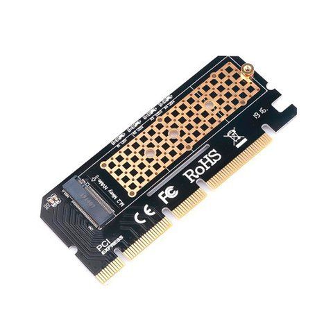 Адаптер / блок M.2 SSD NVMe M-key к PCI-E 3.0 16x 8x 4x 7000005867 фото