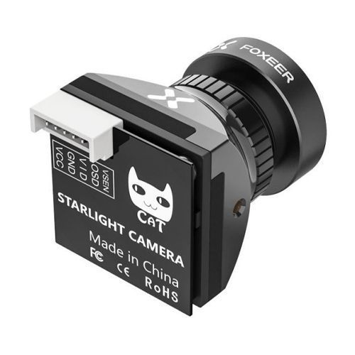 Камера Foxeer Cat 3 Micro FPV дрона, 1200TVL, 1/3", 2.1 мм до 125град 7000007005 фото