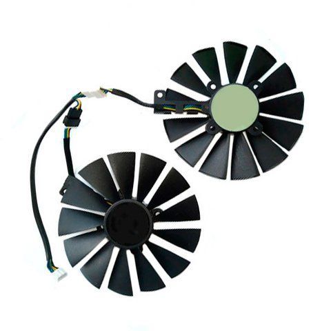 Вентиляторы 95 мм 12 в 4пин T129215SM GTX 1050 1070Ti RX 470 580 (2 шт.) 7000006863 фото