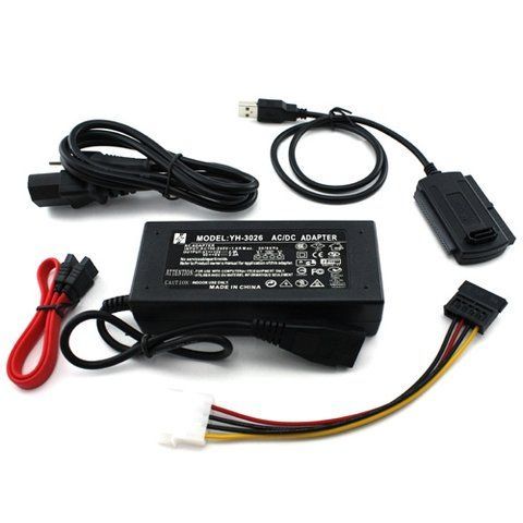 Переходник USB 2.0 - SATA, IDE, 2.5/3.5 и блок питания 7000001935 фото