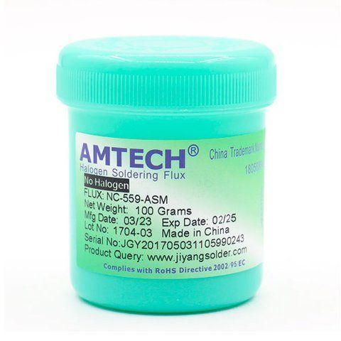 Флюс для BGA AMTECH NC-559-ASM China безотмывочный, 100 г 7000006772 фото