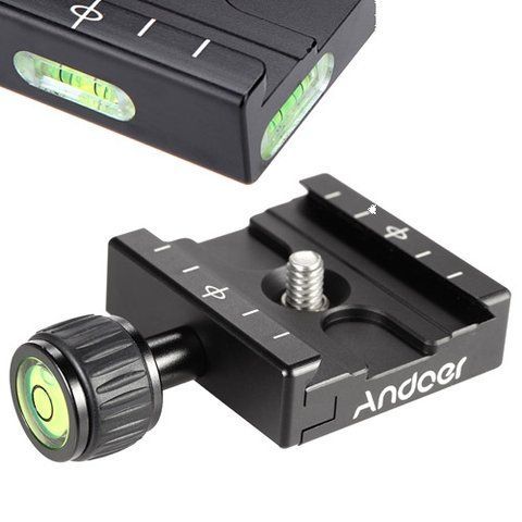 Основание быстрозажимное Andoer QR-50 Arca Swiss для штативной головки 7000004244 фото
