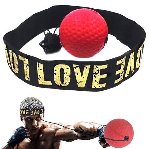 Тренажер мяч для бокса Fight Ball файт болл, мячик на резинке 7000003622 фото