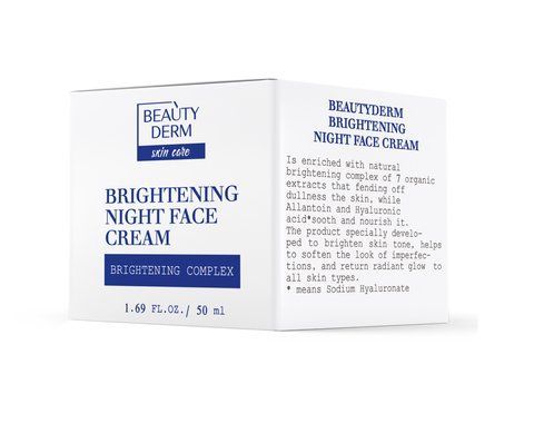 BEAUTYDERM Brightening Крем для обличчя нічний, 50 мл 00000033870 фото