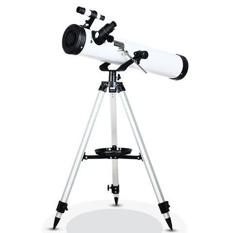 Телескоп астрономический F70076 76/700 мм, ньютоновский рефлектор, на штативе 7000007957 фото