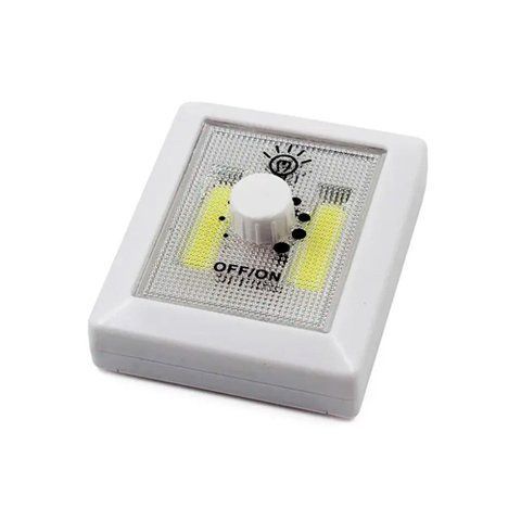 Led світильник настінний з регулятором на батарейках, магніт і липучка 7000007242 фото
