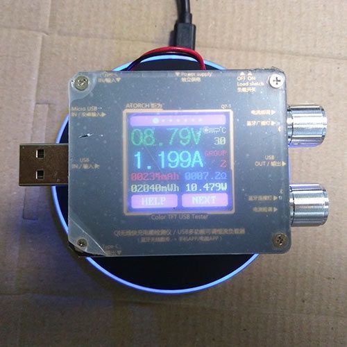Бездротовий зарядний пристрій Qi, 5-9 в 1.2а 10 вт QC3.0, GY-68 7000003282 фото