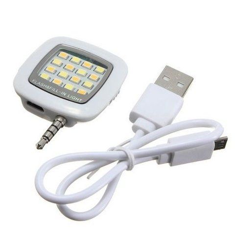 Селфи вспышка для смартфонов, 16LED, 3.5 мм 7000003230 фото