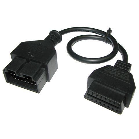 Перехідник з OBD2 16pin мама на KIA 20pin тато 7000000019 фото