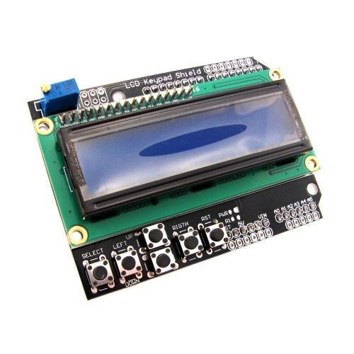 Модуль LCD Keypad Shield Arduino 1602 рк дисплей 7000002971 фото