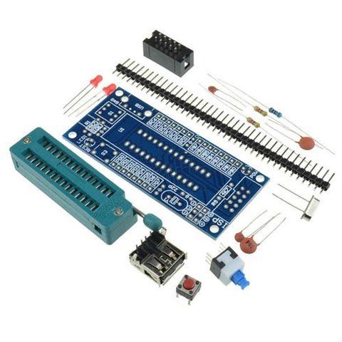 Плата налагоджувальна мінімал ZIF панель AVR ATmega8 ATmega48, збери сам 7000002740 фото