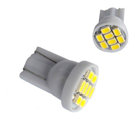 Лампа / світильник LED T10 W5 W в автомобіль, 8 SMD 3020, білий (2 шт.) 7000000313 фото