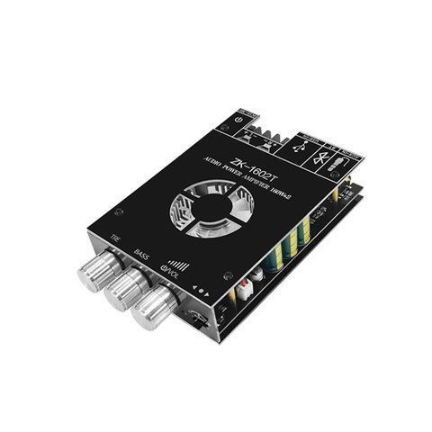 Аудіо підсилювач потужності звуку HiFi 2x160 вт Bluetooth 5.0 TD5182A, ZK-1602T 7000007838 фото