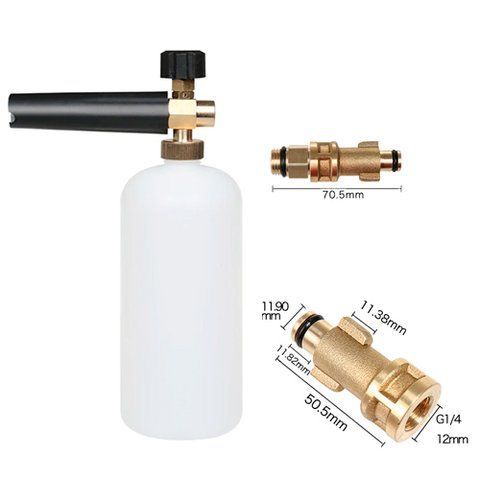 Насадка / наконечник пенная пенник 1л для моек Bosch Aquatak 10 100 110 1200 Plus, S7 7000000124 фото