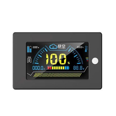Lcd дисплей 3.2" для контролера JK BMS JIKONG з кнопкою керування, врізний 7000008028 фото