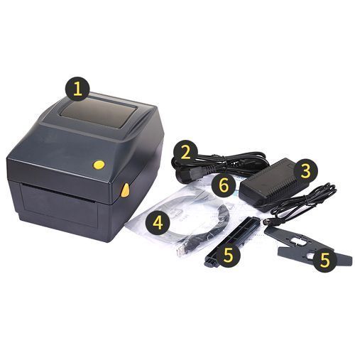 Термопринтер етикеток та чеків Xprinter XP-DT426B 112мм 7000003893 фото