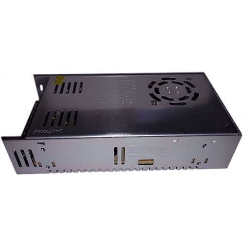 Блок / адаптер питания металлический 12 в 25а 300 вт, 3-кан для LED-лент CCTV, UAlectric 7000007301 фото