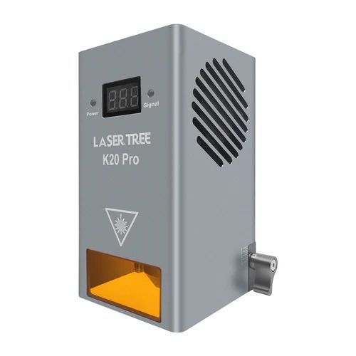 Мощный лазер с подачей воздуха для резки гравировки 20 вт 450нм Laser Tree K20 Pro 7000007674 фото