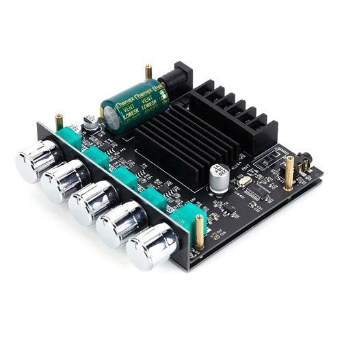 Аудіо підсилювач потужності звуку 2x50 вт 1x100 вт Bluetooth 5.0, ZK-MT21 7000007124 фото