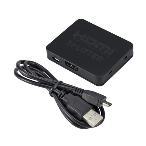 Коммутатор HDMI 1x2 порта, FullHD, 3D, сплиттер, разветвитель, компактный 7000004995 фото