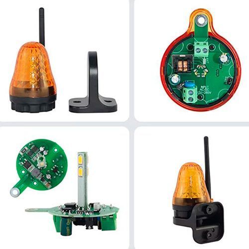 Лампа / светильник сигнальная для ворот с антенной LED 12-265 в JD-06 7000003181 фото